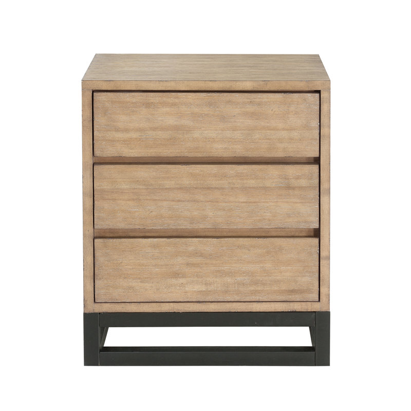 Mercury Row® Joshua Solid Wood Nightstand & Reviews Wayfair